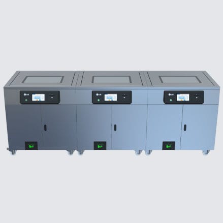 医用超声波水浴 - Beijing Baixiang New Technology - 实验室 / 多槽式 / 带滑轮