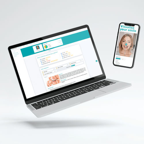 分析软件 - SmileMate - Dental Monitoring - 控制 / 报告 / 加工