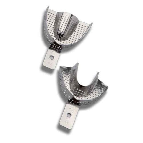 部分牙齿口腔印模托盘 - TD0 series - DENTAL MARKET s.r.l. - 带孔