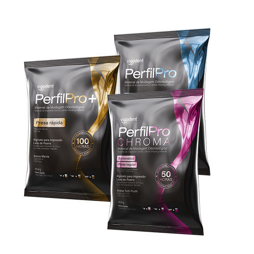 藻酸盐牙科材料 - PerfilPro - Vigodent Indústria e Comércio Ltda - 用于印模托盘 / 粉末