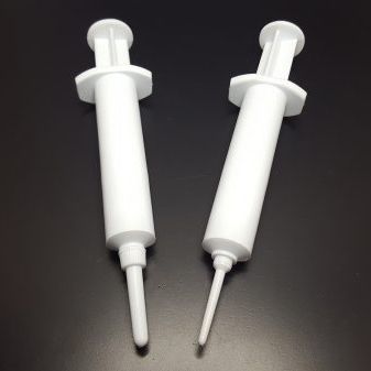 兽用注射器 - V.107/4 - Betaplast - 用于治疗乳腺炎 / 10毫升 / 聚乙烯