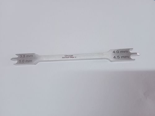 口腔移植手术基台穿龈高度尺 - Orvosi instruments - 直线型 / 双