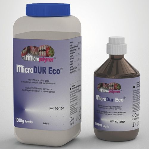 丙烯塑料牙科材料 - micro DUR Eco ®  - megadental italia - 树脂材质 / 义齿 / 用于假牙制造