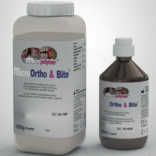 丙烯塑料牙科材料 - micro Ortho & Bite ®  - megadental italia - 树脂材质 / 牙齿修复 / 正畸