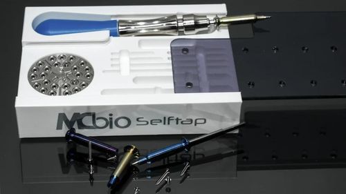 颌面外科术器械套件 - SelfTap - MC Bio - 颅颌面手术 / 用于牙科手术 / 加压加热