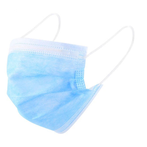 50个每盒防护口罩 - M1100 - Xiantao S&J Protective Products - 白色 / 蓝色 / 粉色