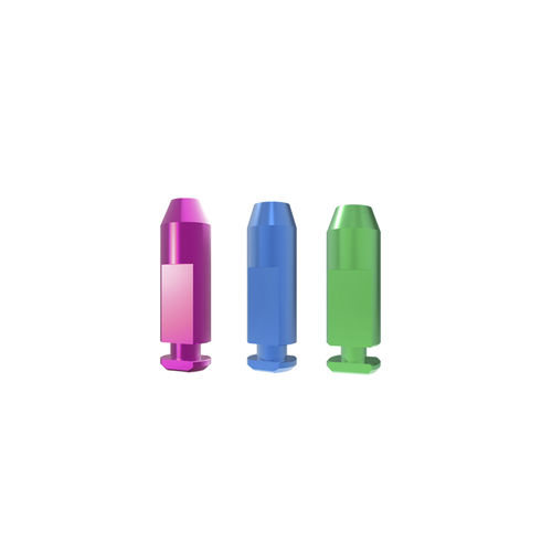 不锈钢牙科模拟种植体 - 80-02-20 - Shorter Implant - 直线型 / 角形 / 短