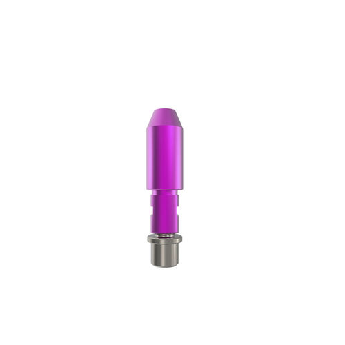 不锈钢牙科模拟种植体 - 80-02-20-D - Shorter Implant - 直线型 / 扫描