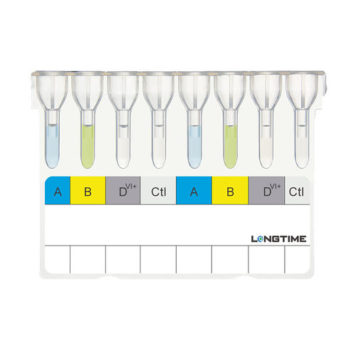 血型快速诊断套装 - REF-76503 - Zhuhai Longtime Biological Technology Co., Ltd.