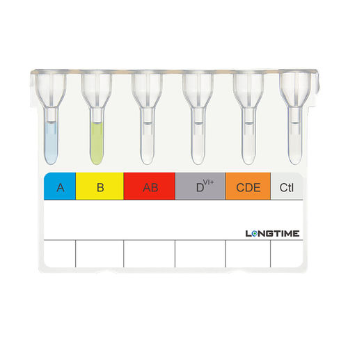 血型快速诊断套装 - REF-76515 - Zhuhai Longtime Biological Technology Co., Ltd.
