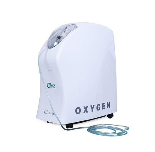 兽用氧气浓缩器 - OLV-5 - Olive - 带滑轮 / 1个存储罐