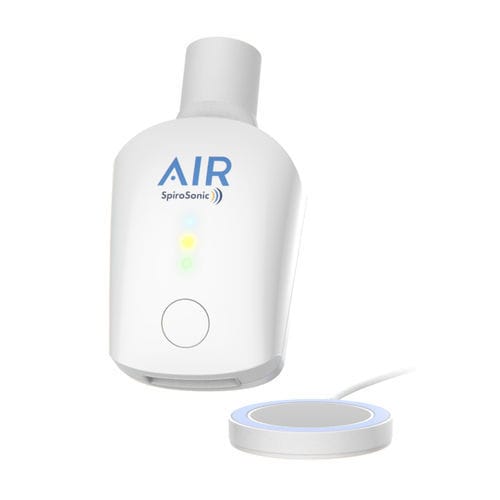 可联网肺活量计 - SpiroSonic AIR - Uscom Europe - 便携式 / 家用 / 用于肺运动