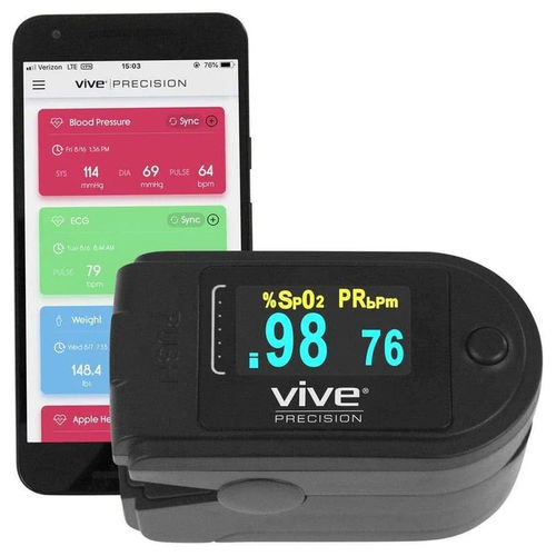 数字脉搏血氧仪 - DMD1046 - Vive Health - 医用 / BPCO / OLED