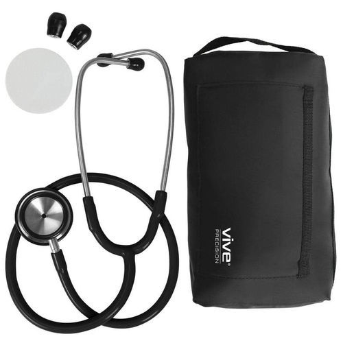 单用听诊器 - DMD1017BLK - Vive Health - 不锈钢