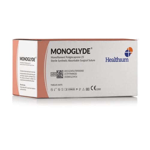 可吸收缝合线 - Monoglyde - Healthium Medtech - 综合外科手术 / 8-0 / 2