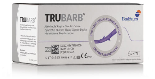 可吸收缝合线 - Trubarb - Healthium Medtech - 综合外科手术 / 4-0 / 1