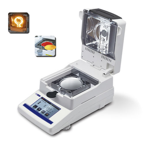 电动水分天平 - XY-MW-T series - Changzhou Xingyun Eletronic Equipment Co., Ltd - 用于实验室 / 台式 / 触摸屏