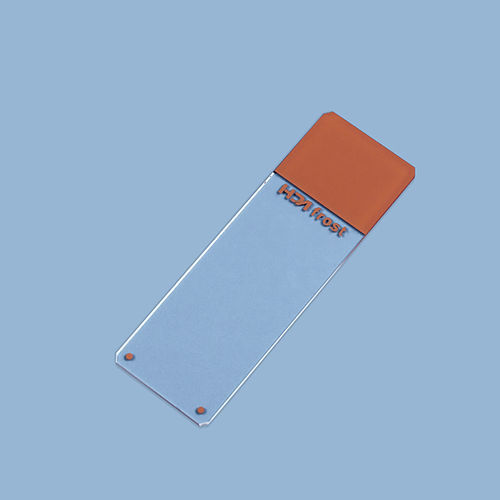 毛玻璃显微镜载玻片 - 710 series - Jiangsu Huida Medical Instruments - 带彩色涂层
