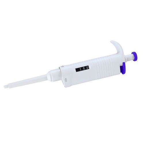 机械移液管 - HD-60150 series - Jiangsu Huida Medical Instruments - 活塞 / 单管道 / 固定容量