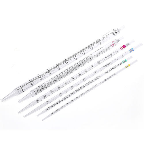 血清移液管 - HP502 series - Jiangsu Huida Medical Instruments - 容量可变化 / 分度 / 塑料