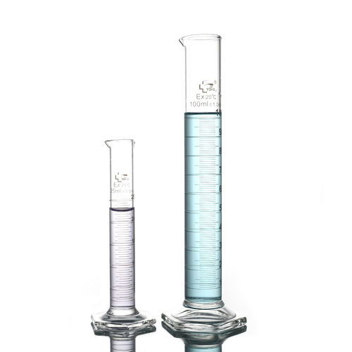 玻璃量筒 - 1601H - Jiangsu Huida Medical Instruments - 分度