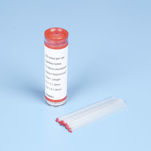 毛细管采样管 - HDAC009 - Jiangsu Huida Medical Instruments - 实验室 / 圆柱 / 玻璃