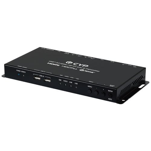 视频发送器 - AVIP-P5104T-B1F - Cypress Technology - 4K分辨率 / 纤维