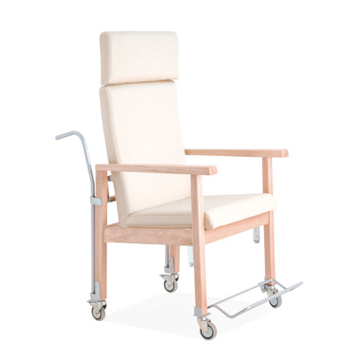 室内患者转运椅 - MAD0017MB - SENIORCARE - 人体工学 / 可调高度 / 椅背可调