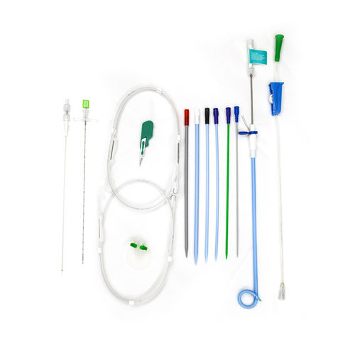 伤口引流袋 - 52-11284 8Fr-30cm - DIALL Medical - 刻度 / 带防回流阀 / 不透射线