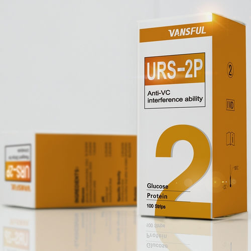 尿液分析试剂带 - URS-2P - Changchun Wancheng Bio-Electron Co., Ltd. - 葡萄糖 / 蛋白质 / 尿液