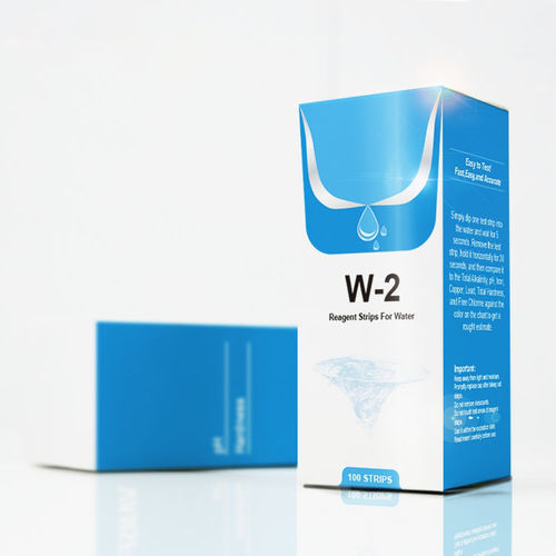 水分析试剂带 - W-2 - Changchun Wancheng Bio-Electron Co., Ltd. - pH值 / 碱性 / 游离氯
