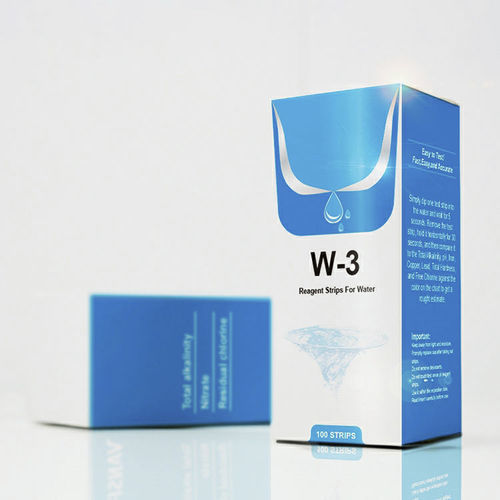 水分析试剂带 - W-3 - Changchun Wancheng Bio-Electron Co., Ltd. - 亚硝酸盐 / 碱性 / 用于水