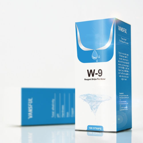 水分析试剂带 - W-9 - Changchun Wancheng Bio-Electron Co., Ltd. - pH值 / 碱性 / 游离氯