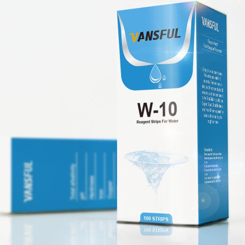 水分析试剂带 - W-10 - Changchun Wancheng Bio-Electron Co., Ltd. - pH值 / 碱性 / 游离氯