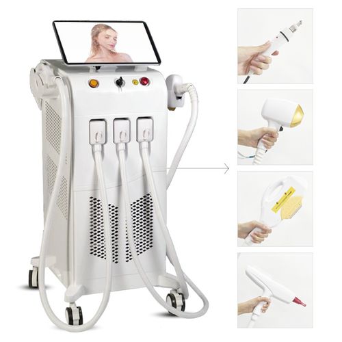 脱毛激光仪 - 4in1  - Weifang Mingliang Electronics - 用于嫩肤 / 用于去除纹身 / 痤疮治疗