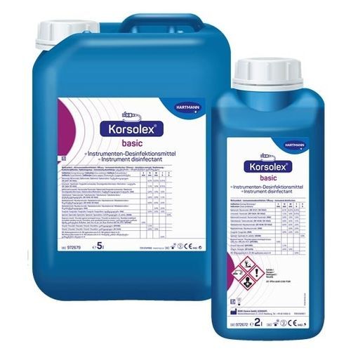手术器械抗菌剂 - Korsolex® basic - BODE Chemie - 液体 / 5000毫升 / 2000毫升