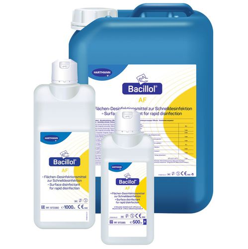 地板和表面抗菌剂 - Bacillol® AF - BODE Chemie - 泡沫 / 1000毫升 / 500毫升