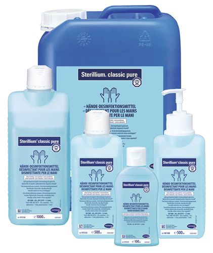500毫升消毒洗手液 - Sterillium® classic pure - BODE Chemie - 1000mL / 5000mL / 100毫升