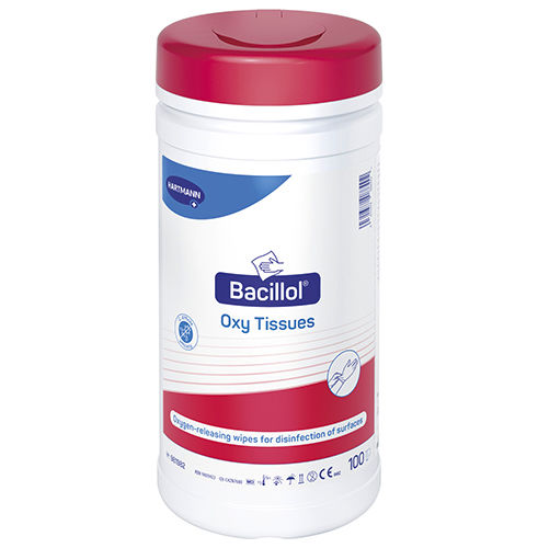 地板和表面清洁湿巾 - Bacillol® Oxy Tissues - BODE Chemie - 100个