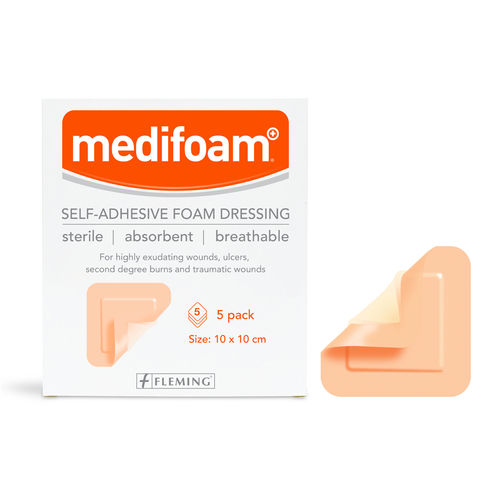 聚氨酯伤口敷布 - MEDIFOAM - Fleming Medical - 无菌 / 呼吸 / 防水