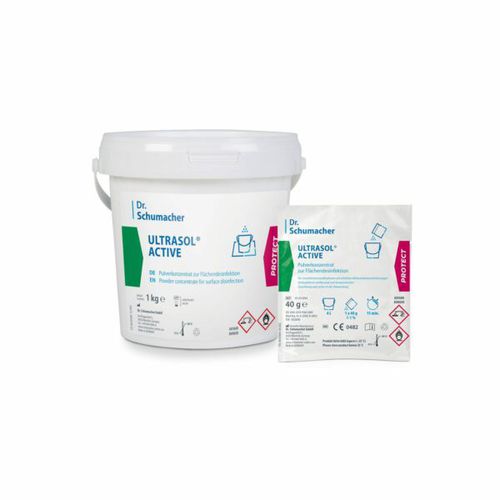 生物清洁剂 - ULTRASOL ACTIVE  - THX MEDICAL - 粉末 / 氟 / 用于表面