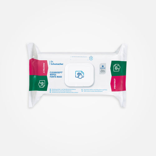 医疗器械清洁湿巾 - CLEANISEPT® FORTE MAXI  - THX MEDICAL - 100个