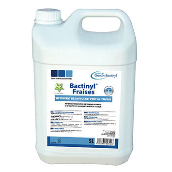牙科器械抗菌剂 - BACTINYL® FRAISES - LABORATOIRE GARCIN-BACTINYL - 液体 / 5000毫升