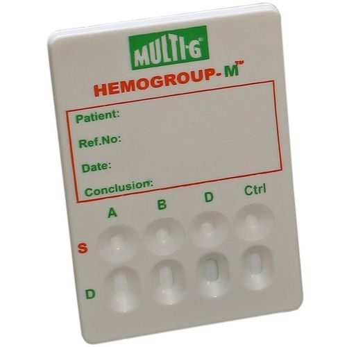 血型快速诊断检测 - Hemogroup-M - Multi-G - 血液 / 嵌入式