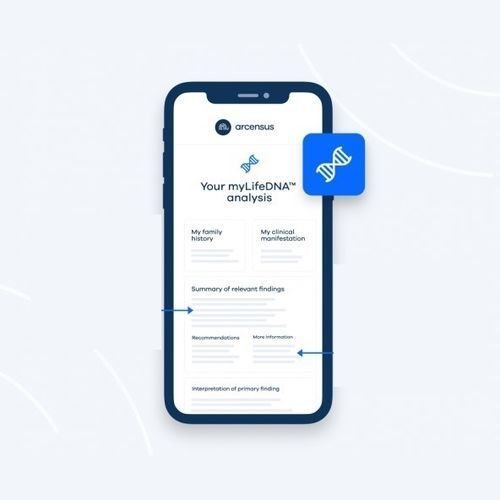 临床移动应用 - myLifeDNA™ - Arcensus GMBH - 测试 / 用于DNA排列 / 加工