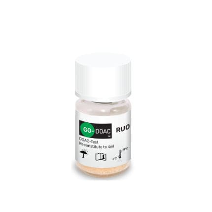 溶液试剂 - Go-DOAC™ - Haematex - 用于血液学 / 冻干 / 凝血酶