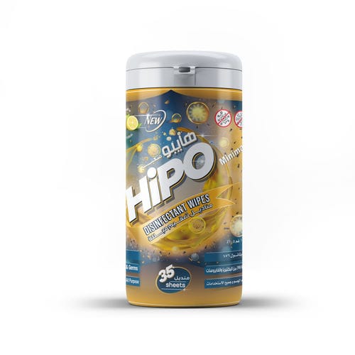 地板和表面清洁湿巾 - HiPO MINIMAL - Al-Mueen - 35个装