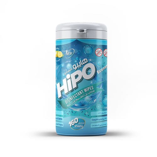 地板和表面清洁湿巾 - HiPO Economic - Al-Mueen - 160个