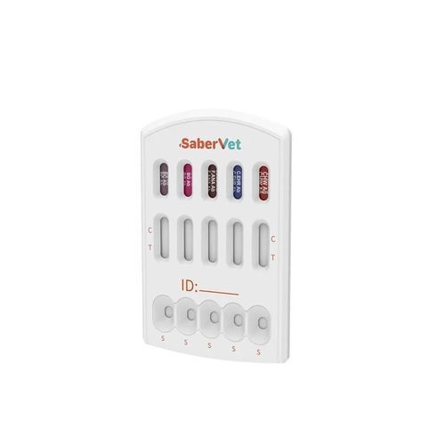 犬心虫快速诊断检测 - Sabervet 5-in-1  - Hangzhou Antigenne Technology Co. Ltd - 埃立克体病 / 兽用 / 用于犬类