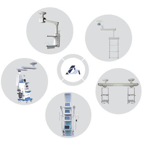 吊顶医用吊桥 - Beijing Aerospace Changfeng medical - ICU / 单臂式 / 2臂式